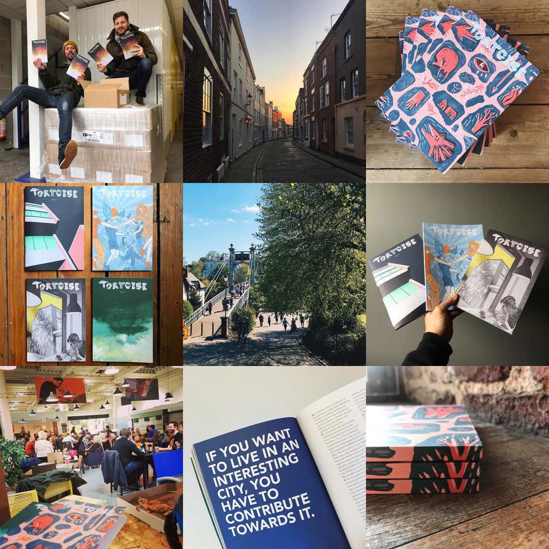 Another year of #TortoiseMagazine!

Thanks #Chester it’s been a blast! If you haven’t already, grab a copy of Issue 6 in 2019... 🥂🐢