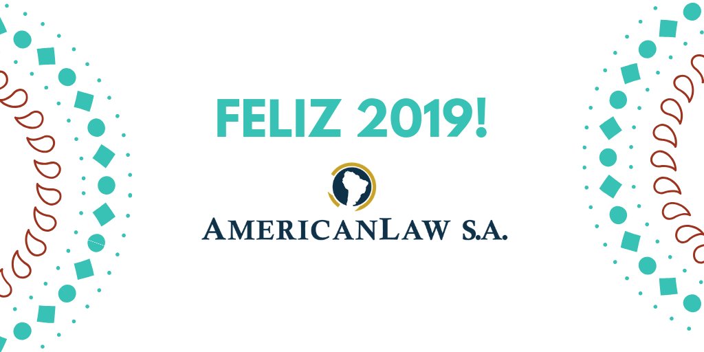 AMERICANLAW's tweet photo. Le deseamos que todos sus proyectos y anhelos se hagan realidad en el nuevo año. #Feliz2019 https://t.co/62mInt1BxO