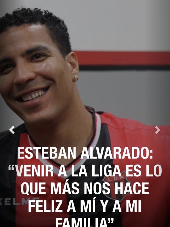 Bienvenido a #LaLigaDelCentenario💯 
Esteban Alvarado.
#LaLiga ❤️🖤 🦁