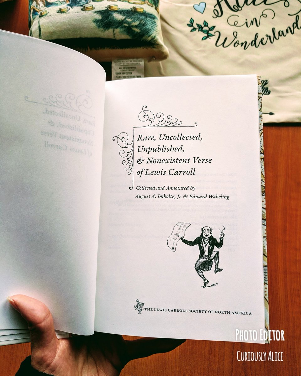 AskCuriousAlice's tweet photo. Got this treasure in the mail today. I am so happy to finally be a member of the Lewis Carroll Society of North America! I can't wait to attend their event this coming March.
#lewiscarroll #unpublishedworks #lewiscarrollsocietyofnorthamerica #proudmember https://t.co/Vgcs5FeDjD