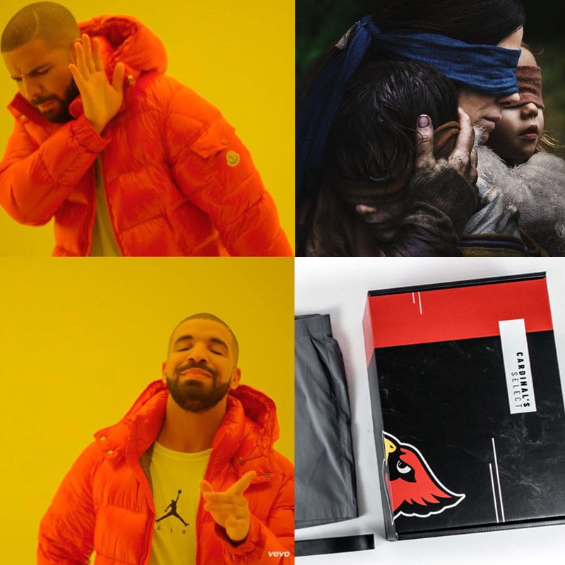 quarterfour_tx's tweet image. The only bird box worth looking at #flyselect #cardinalssportcenter