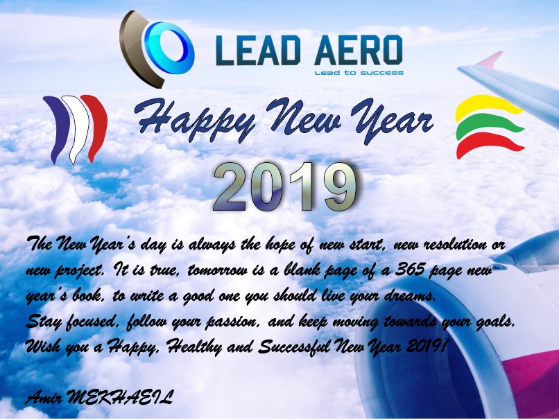 Lead_Aero's tweet photo. #NewYear2019 #aviation #mro https://t.co/QACMgK8y6s