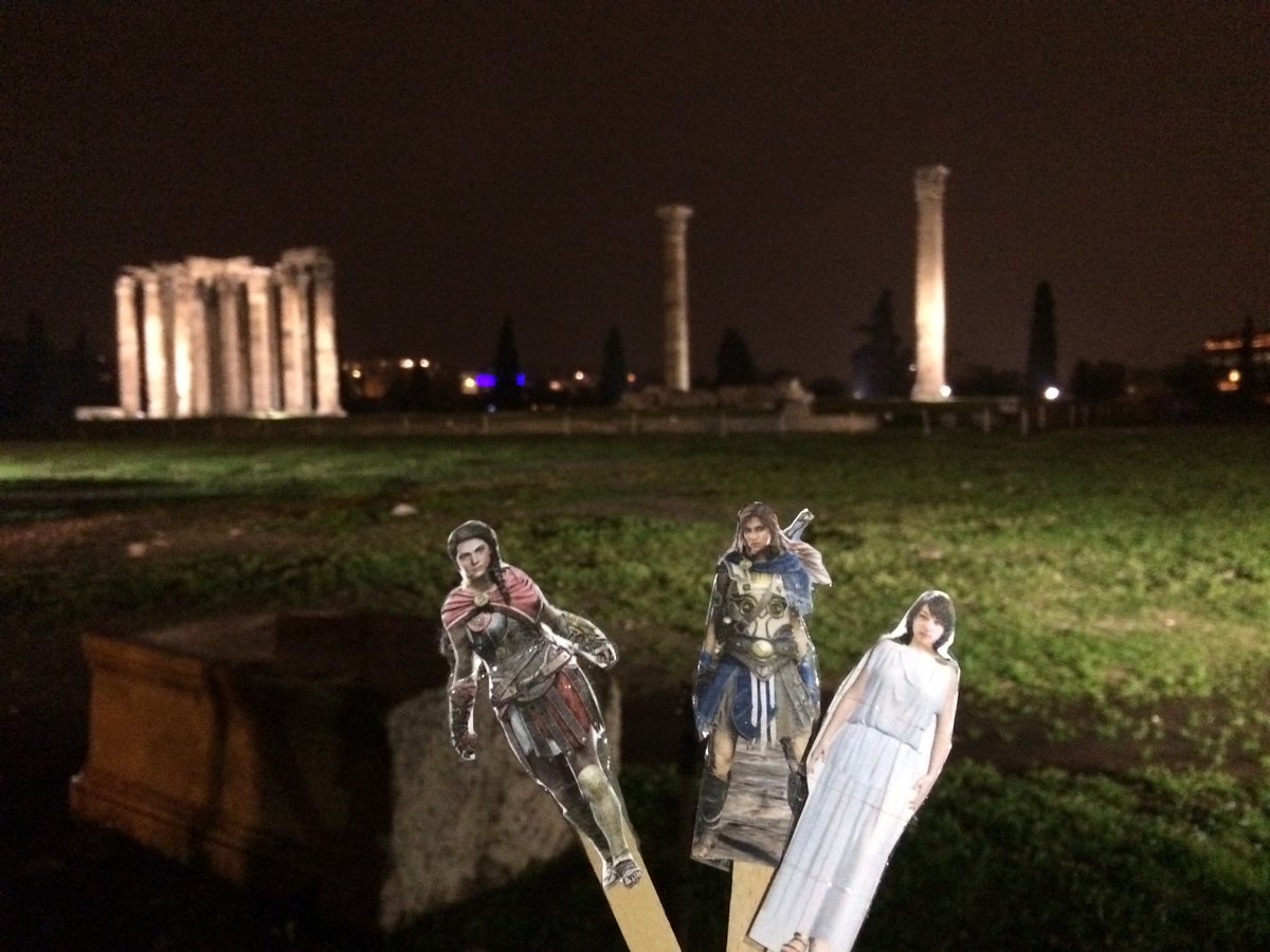 BringSamNback's tweet photo. Happy New Year from Athens! May 2019 be kinder to you... Wish you all the good things in the world and don’t forget our lovely  #SamNishimura https://t.co/YWCaNT7sKl
