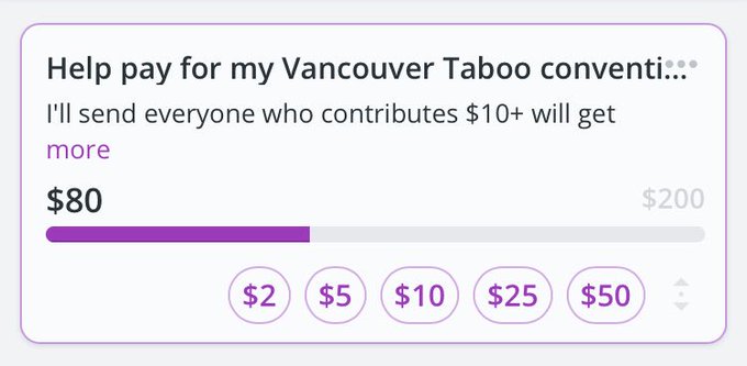 Hell yes! Another $10 contribution brings me to $80 towards the goal! Thank you @FunMate85! https://t<a href="/tag/onmfc"class="tags"><span>#onmfc</span></a>