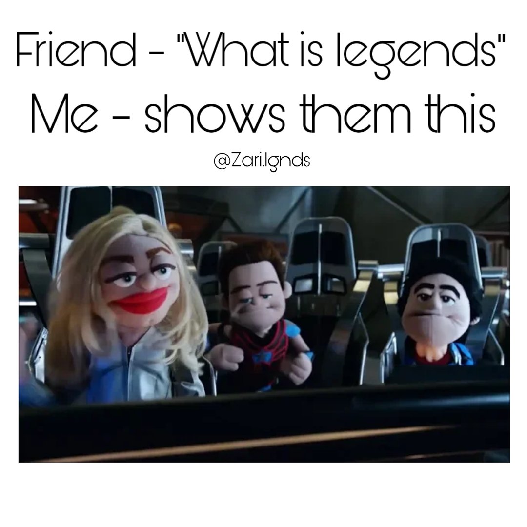 SbelieverSkye's tweet photo. I relate to my own post too much.
#LegendsOfTomorrow #puppetsoftomorrow #caitylotz #brandonrouth #nickzano https://t.co/LUyNpimPpT