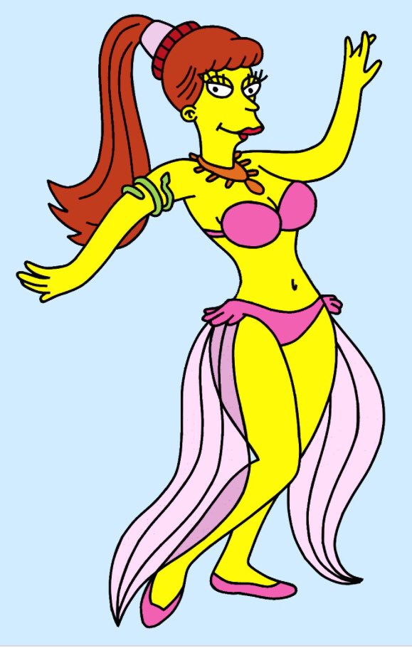 petit_point_j's tweet image. Los Simpsons lo han vuelto a hacer. Han predecido el traje de la Pedroche de este año.