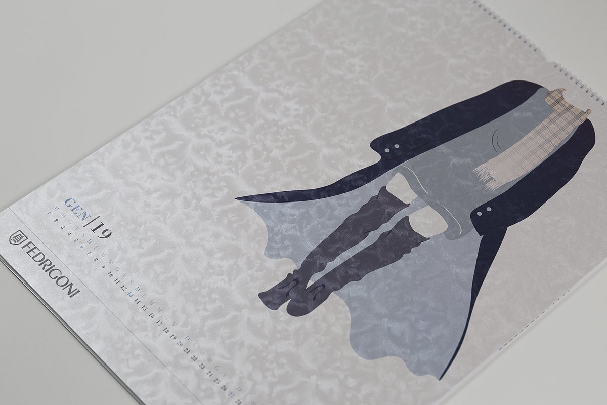 LABAFIRENZE's tweet photo. Un augurio di un meraviglioso 2019 a tutti!
Dal calendario realizzato in collaborazione con Fedrigoni: una carta speciale per allievi speciali. 
#graphicdesign https://t.co/f3NQikz54t