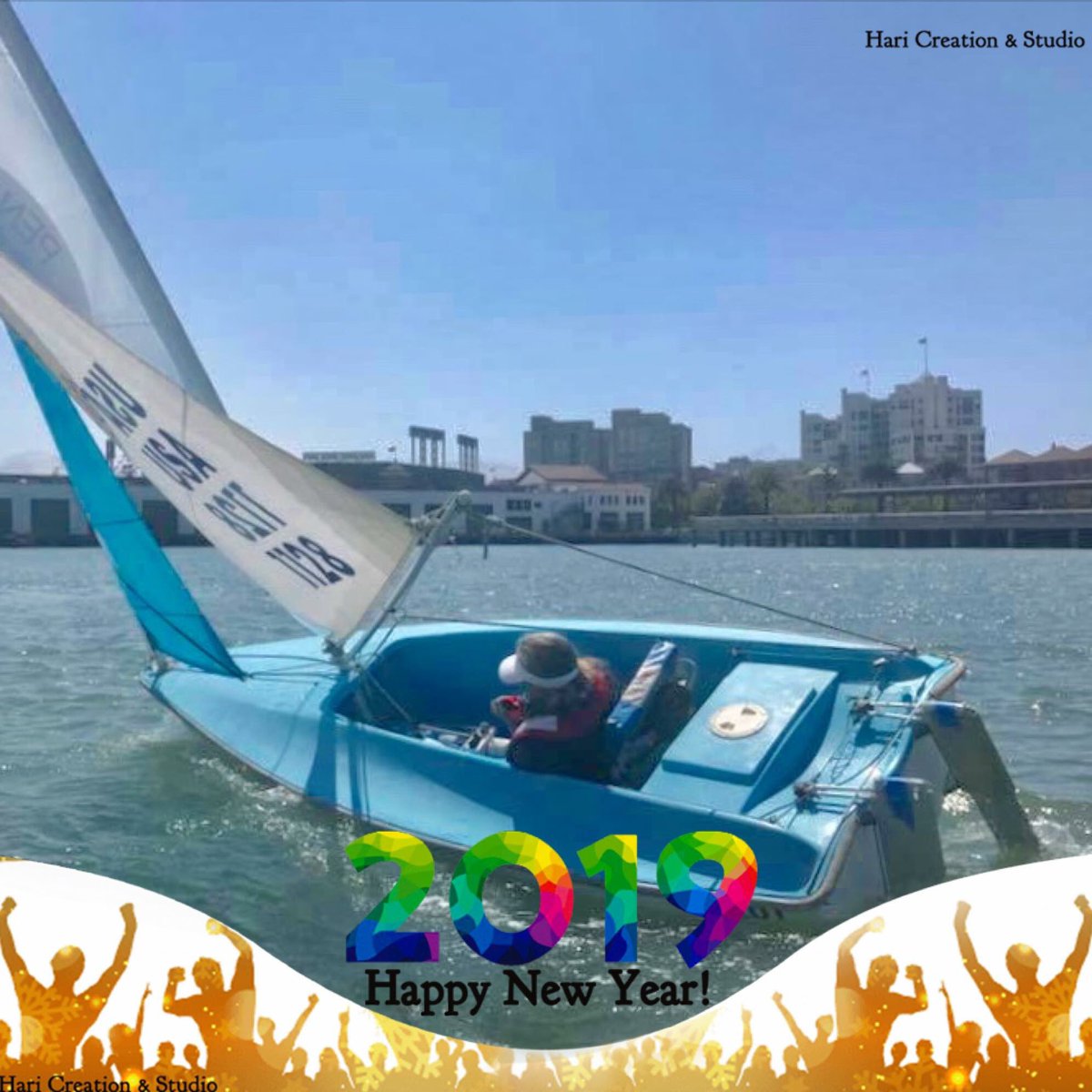 May the pleasure of FREEDOM be all years 🎉 2019 ♿️ #sailing #DisabilityFreedom #DisabilityInclusion #AdaptiveSports