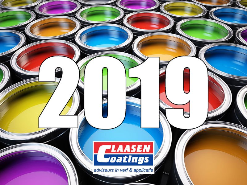 Team Claasen Coatings wenst u een gezond &amp; kleurrijk 2019 #nieuwjaar #2019 #gelukkignieuwjaar