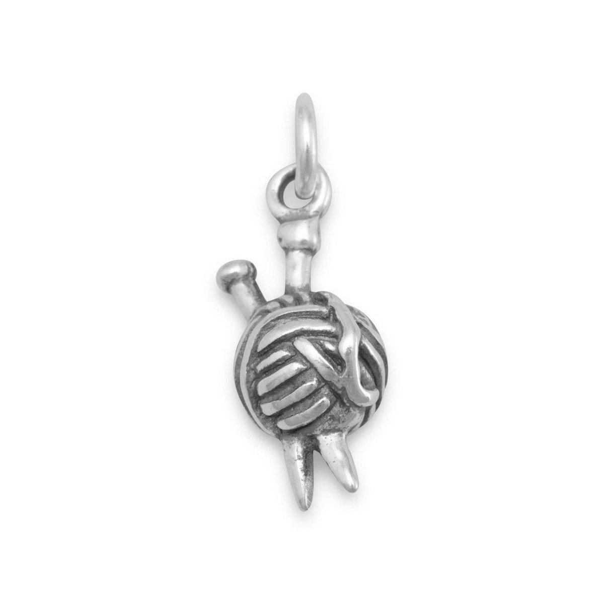 jewelrymandave's tweet photo. Yarn Charm - Ball of Yarn Charm - Needle and Yarn Charm - Knitting Charm - Knit Charm - Knitters Charm - Knitter Gift Charm - Collectible https://t.co/ssGAC9Xl1q #Etsy #jewelrymandave #NeedleAndYarn https://t.co/mYUsfvVfWY