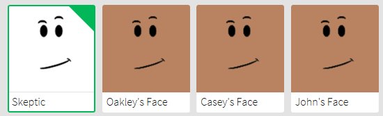 Sticky Sticky37060147 Twitter - oakley's face roblox