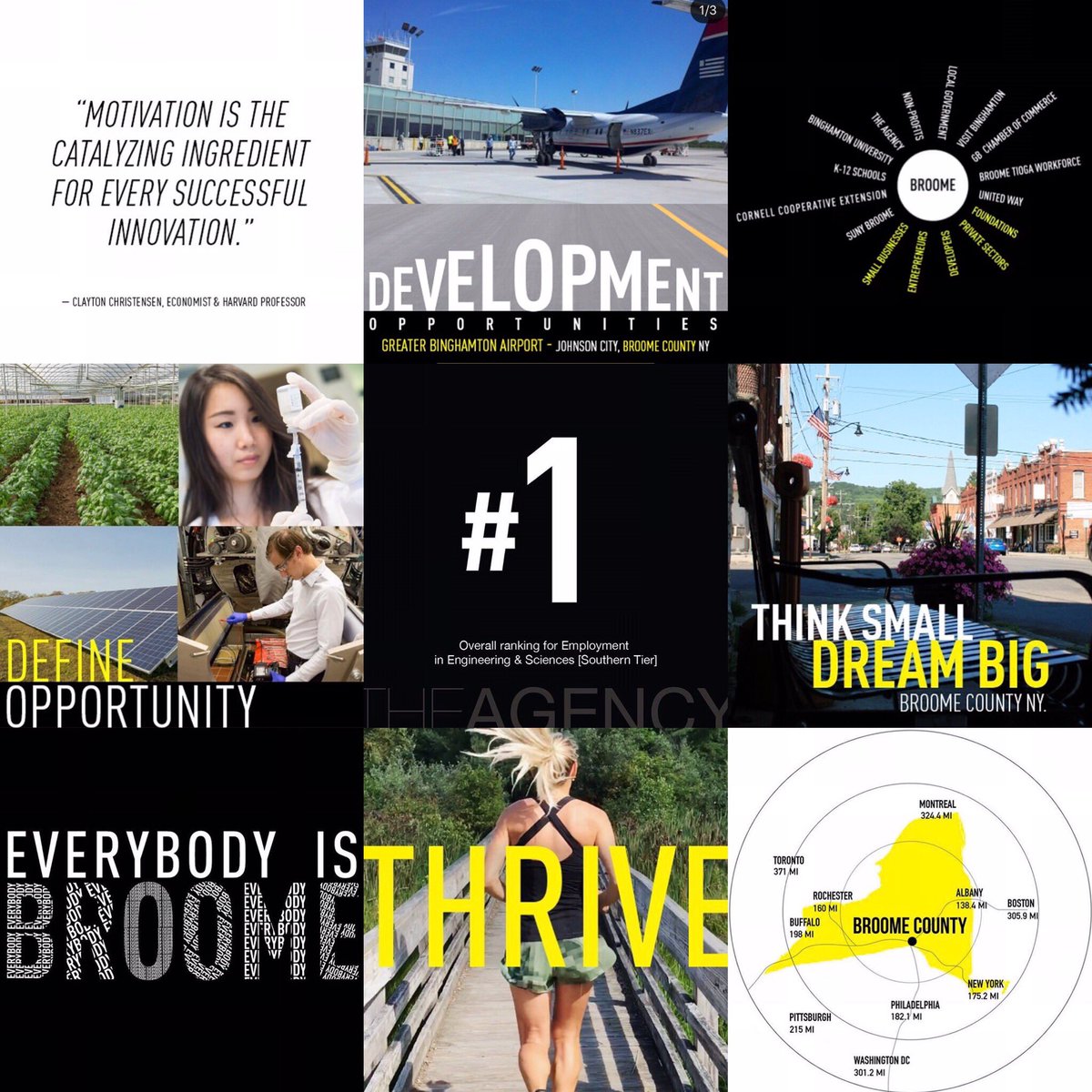 theAgencyBiz's tweet photo. 2018 was amazing and we are just getting started 🙌 2019 here we come! #2019goals #2019projects #economicdevelopment #wearethefuture
#investinbroome #developinbroome #RelocateToBroome #businessRelocation #broomeisgood #upstatenydevelopment #theagencybcida https://t.co/7xnOO0ioDF
