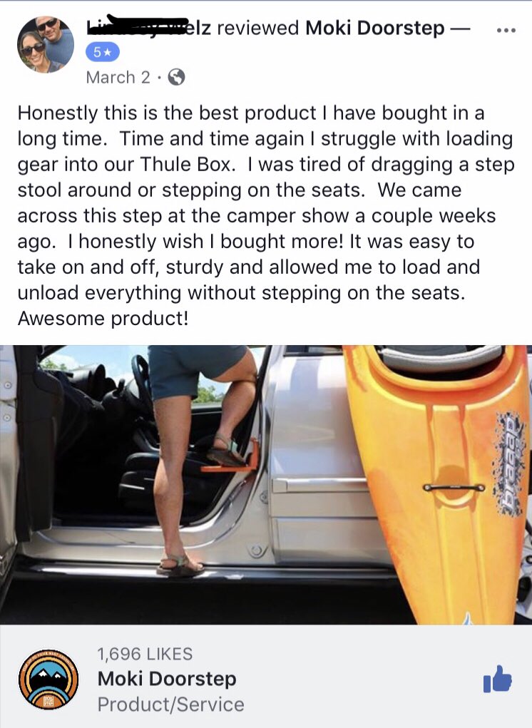 Zacmokidoorstep's tweet image. I love reading all of the positive reviews from our #successful @kickstarter campaign! We were #fullyfunded in just 4 hours. #workhard #SharkTank
