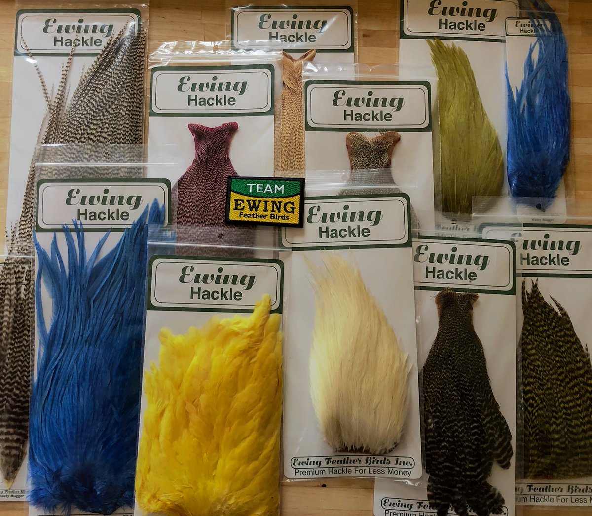 FlyandFin's tweet photo. New Year care package from Ewing Hackle. Thanks! What to tie in 2019? #flyfishing #flytying  #ewinghackle #flytyingjunkie #flytyingaddict #flyandfin https://t.co/x6RnLo2STm