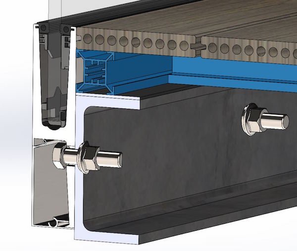 elitebalustrade's tweet photo. Installation details for a #GlassBalcony with #QwickBuild #Composite #Decking

Utilising our side mounted aluminium glazing channel, we will be able to secure the balustrade to the steel beam in the balcony construction. The system also fits seamlessly against the  decking frame. https://t.co/4UeeGYc9NQ