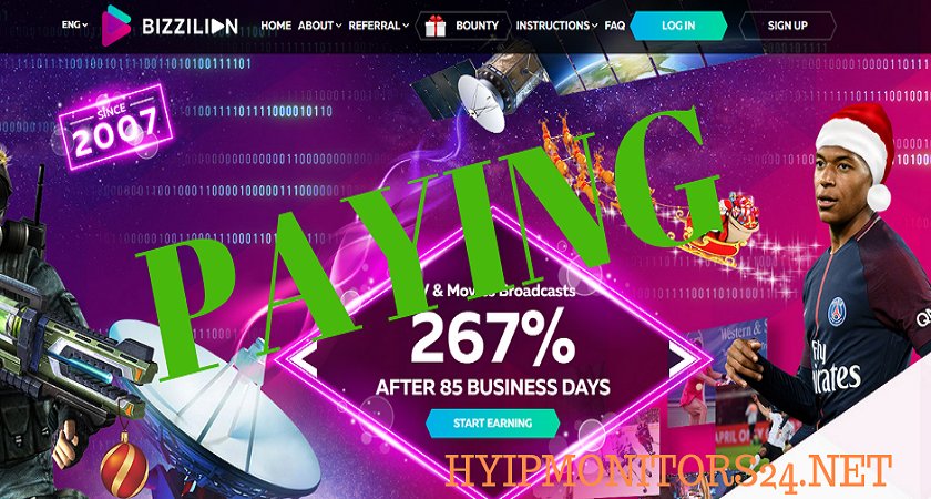 Hyipmonitors_24's tweet photo. Bizzilion
Status: Paying
Plans: 5.36% every calendar day for 21 days, principal included
Payment Methods: Bitcoin 
Payment Type: Manual
https://t.co/2zL3Fi9Aiv
#payinghyip #cryptocurrency #hyipinvestor #hyipmonitor #hyipnews #bitcointalk #CryptoNews https://t.co/OHGcYR5Ha1