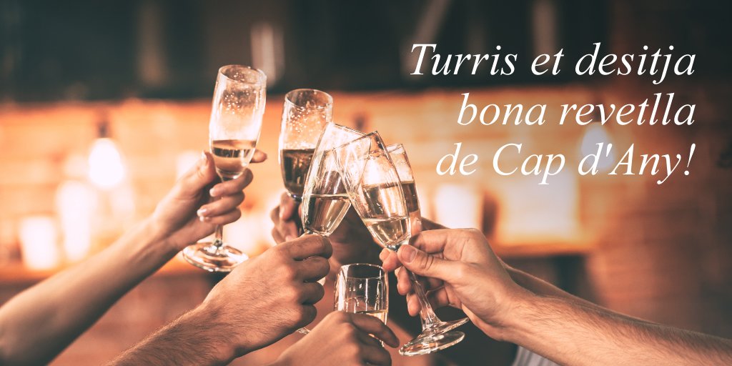 turrispanem's tweet photo. Ens acomiadem d’un deliciós 2018! Bona nit! 😉 https://t.co/PQT73oEEVK