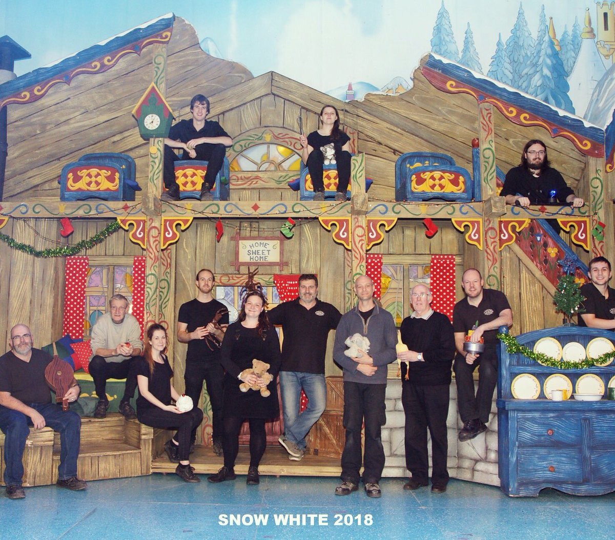 vickiiixo's tweet photo. Loved every minute of Panto season with @Theplayhousewsm and being part of this lovely lot! πβ¨ #panto2018 #Ateam #ASMforthemonth https://t.co/HR7CRvpl9a