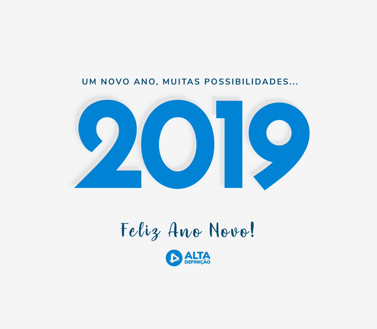 SigaPortalAD's tweet photo. Vamos juntos escrever mais um capítulo? 🤗 Desejo para você um ano cheio de boas notícias! Feliz 2019 ✨🎊

#Feliz2019 #EquipeAD #PortalAltaDefinicao #GrupoAD https://t.co/rOHEwGAqpb