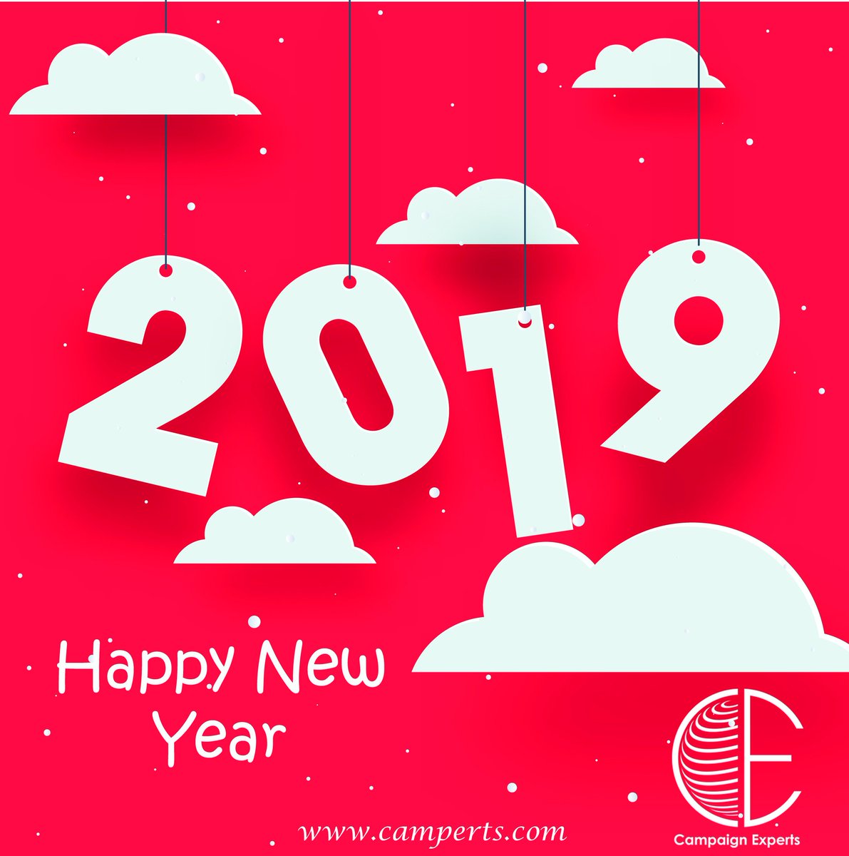 CampaignExperts's tweet photo. "Celebrate what you want to see more of." π
We wish you a Happy New Year 2019. Stay Happy and Blessed. π
#CampaignExperts #HappyNewYear2019 #TeamCamperts https://t.co/BBR6ONSEnR