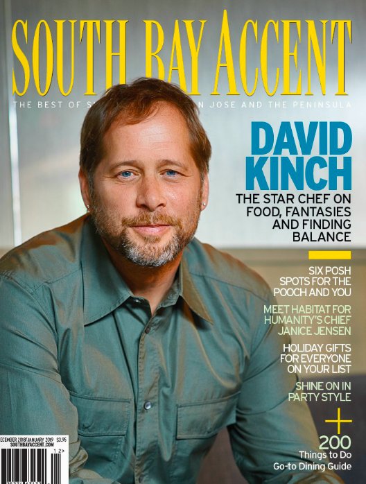 Dive into South Bay Accent's Dec/Jan issue for celebrity Chef David Kinch, Posh Getaways for Your Pooch &amp; You, and Habitat for Humanity's Janice Jensen! #NYE #amwriting #amediting #magazine #BayArea #SiliconValley <a href="/ManresaCA/">Manresa</a> <a href="/davidkinch/">David Kinch</a> <a href="/HabitatEBSV/">Habitat for Humanity</a> bit.ly/DecJan2019