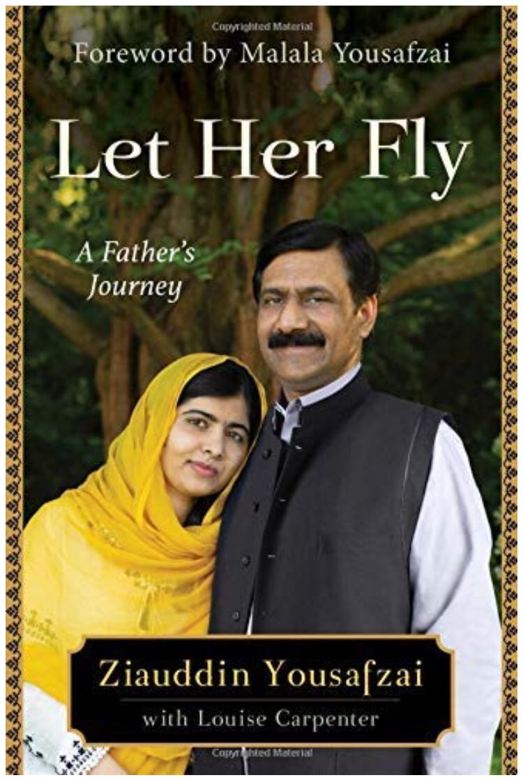aslan_magic's tweet photo. I just read Let Her Fly @ZiauddinY @lacarpenter1 - a stirring book from the perspective of a father, laying the backdrop for how wise-beyond-her-years @Malala came to be. Despite a deeply entrenched patriarchal culture, he didn’t clip her wings https://t.co/aLFK79dpEv
