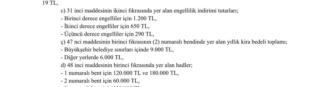 Gelir Vergisinden İstisna Edilen Engelli indirimi belli oldu. 1.derece 1.200, 2 . Derece 650, 3 . derece 290 TL <a href="/eksiseyler/">ekşi şeyler</a> <a href="/engelli_haklari/">EngelliHaklarıForumu</a> @hakizleme <a href="/Engellilerd/">Engelliler Dünyası</a> <a href="/EngelsizPedal/">Engelsiz Pedal</a> <a href="/engelsizkariyer/">Engelsiz Kariyer</a> <a href="/ihacomtr/">İhlas Haber Ajansı</a> <a href="/MevzuatTakipTR/">Mevzuat Takip Sistemi</a> <a href="/memurlarnet/">MemurlarNet</a>