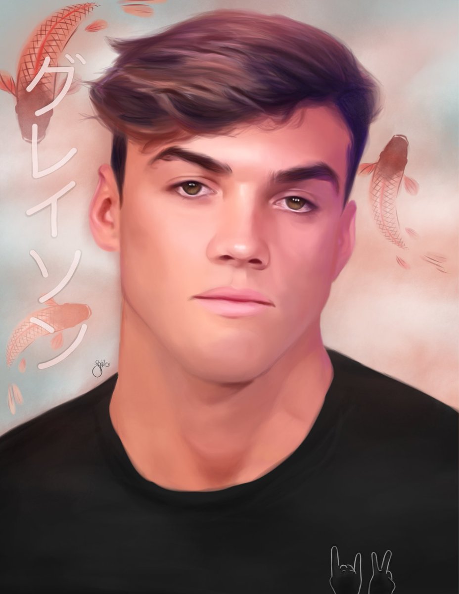 artsoph__'s tweet image. digital drawing of @GraysonDolan ⛩

I tried to draw something like japanese art as the background ♡
 
{tag him if you want :)}