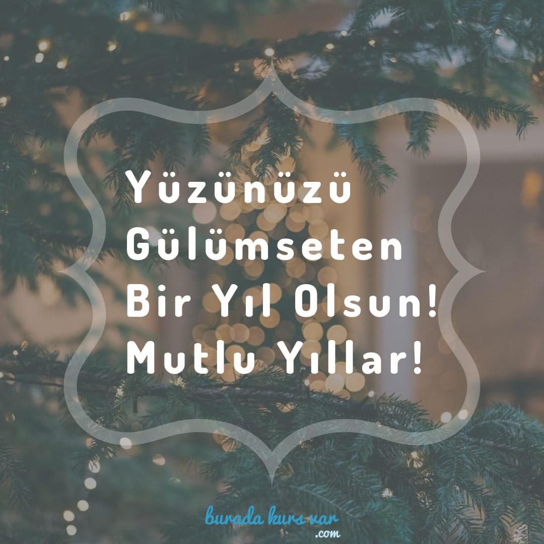 2019'un başarı,yaratıcılık ve mutluluk getirmesini diliyoruz!