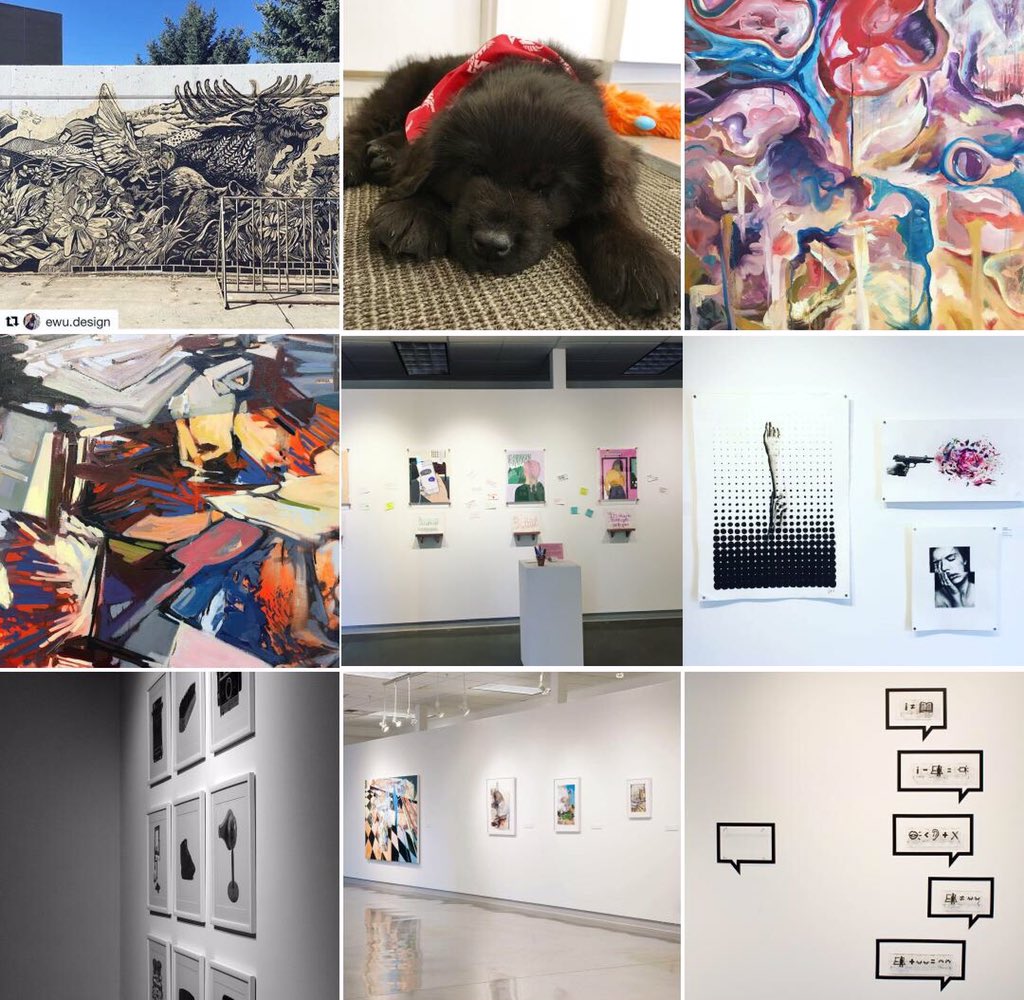 Thanks for another amazing year, Cheney! We’ll see you in 2019 ✨
#EWU #EWUart