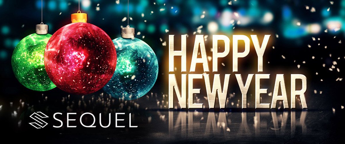 thesequelgroup's tweet photo. As a productive 2018 draws to a close, #Sequel is looking forward to the new partnerships and exciting innovations that 2019 will bring. #HappyNewYear! https://t.co/ZbbFoJ8T2s