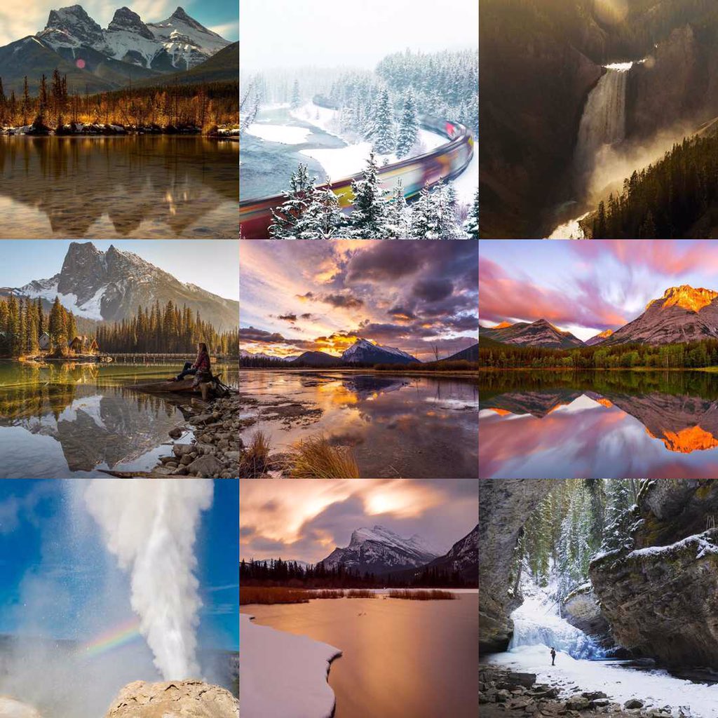 My 2018 best nine over on Instagram! Thank you everyone who made this year amazing. #2018bestnine #explorealberta #yellowstonepledge instagram.com/nicolebutzphoto