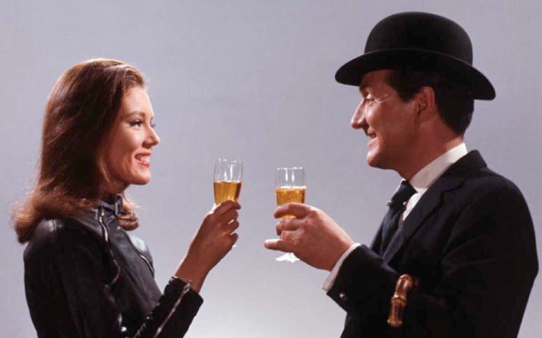 DerinDenham's tweet photo. #DianaRigg #PatrickMacnee #AvengersTV #style #Happy2019 🍾🥂 https://t.co/ObQGRoek2k