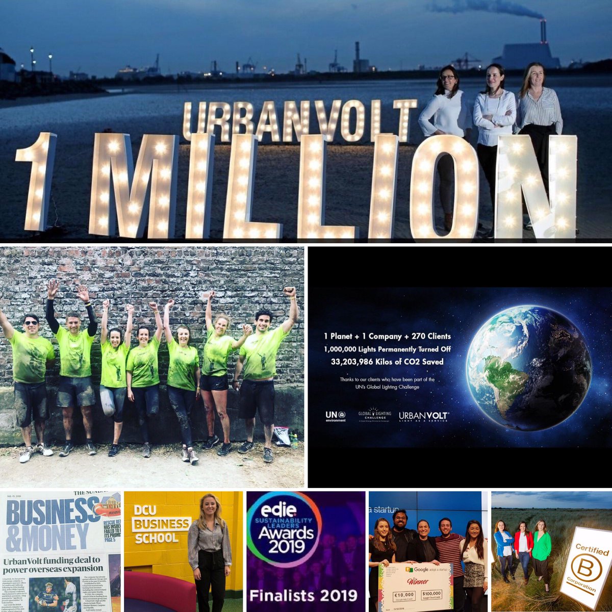 edelkennedy's tweet photo. It’ll be hard to top 2018, another incredible year for @UrbanVolt. But I’m looking forward to seeing where 2019 will bring the company, the #UrbanVolters, and our mission to have a meaningful and global impact on #climatechange
Happy new year all! 
#UrbanVolt #DoingNotJustTalking https://t.co/Kc0v668lEo