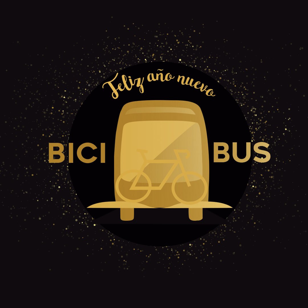 Bici__Bus's tweet photo. Les deseamos un muy feliz Año Nuevo a todos!!! En especial a los que nos han apoyado desde el inicio y en el transcurso de este Proyecto que promueve una ciudad más inclusiva y saludable 💪💪Qué el 2019 sea el año de #BiciBus!!! 🚲🚍 https://t.co/m5IUFpVlB5