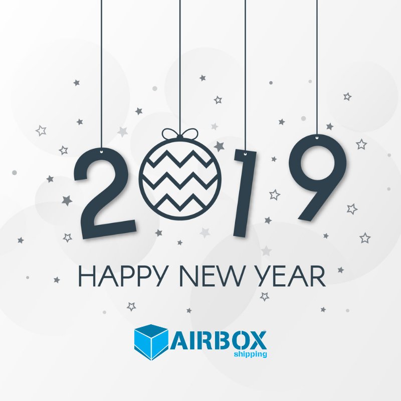 airboxshipping's tweet photo. wish you all the best for 2019! #DeliveringEcommerce #Airbox https://t.co/rp5H00yYY3