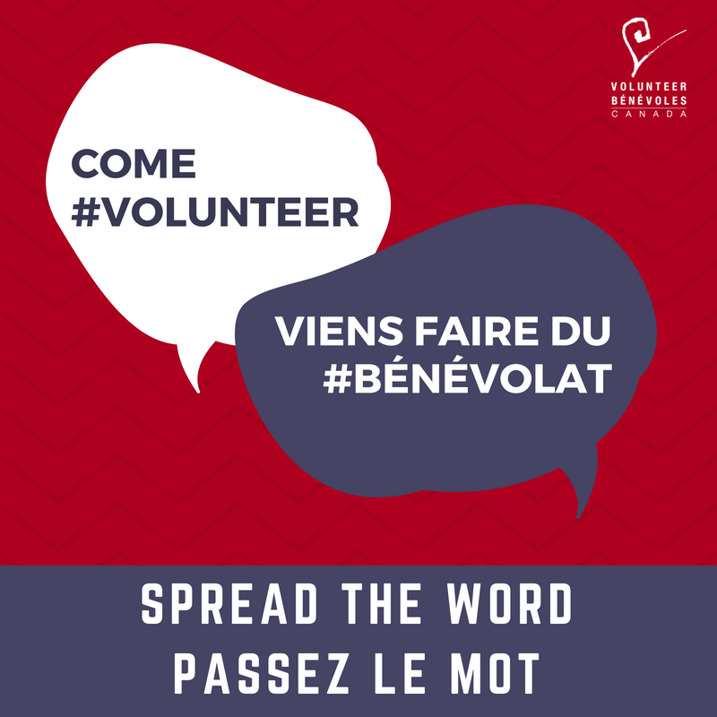 VolunteerCanada's tweet photo. Did you know that 45% of non-volunteers haven't become involved simply because no one has asked them to? #volunteer
Saviez-vous que 45 % des non-bénévoles ne font pas de #bénévolat pour la simple raison qu'on ne leur a jamais demandé d'en faire? https://t.co/uYLbfmqD4Z