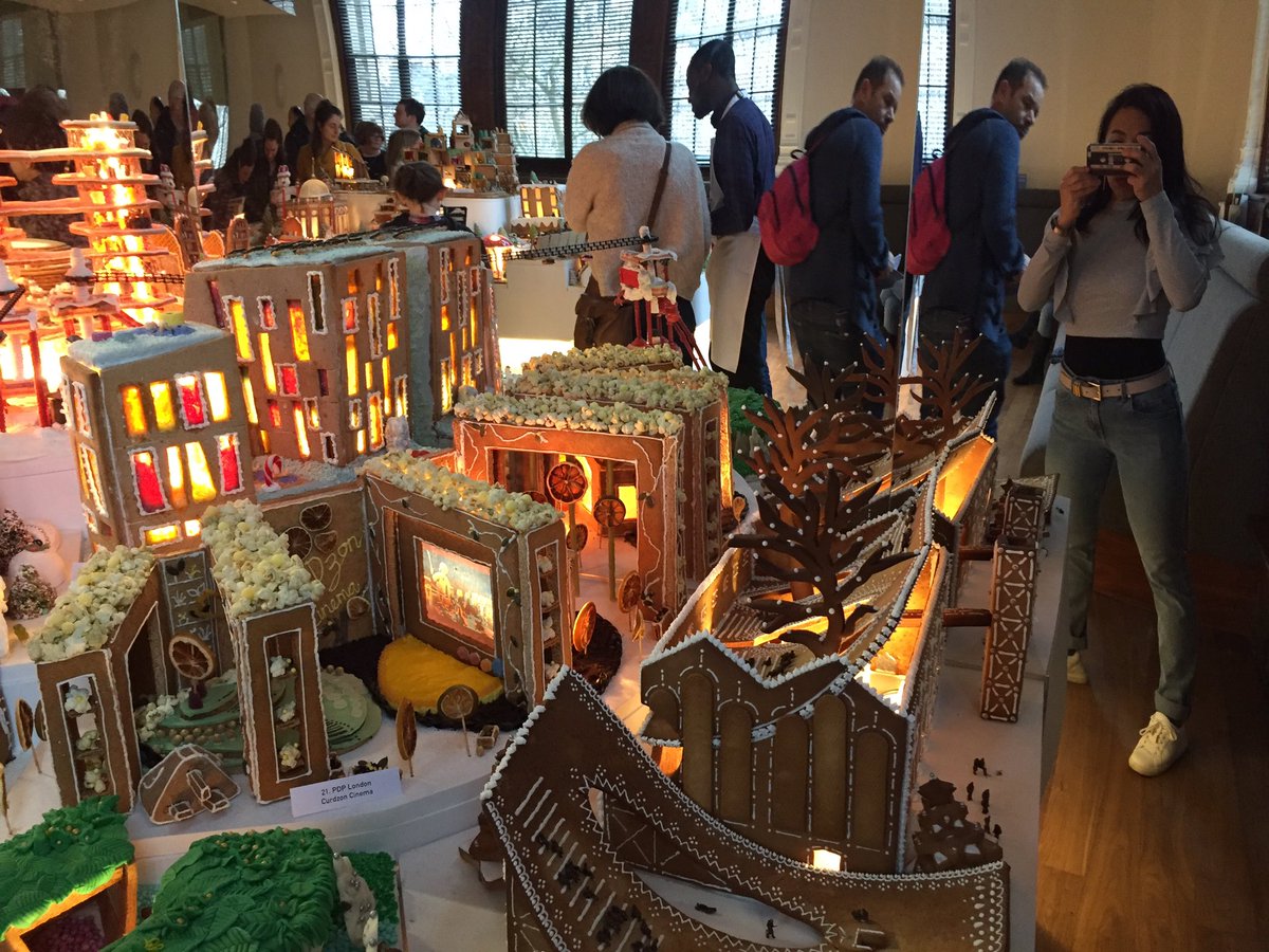 ivyngeow's tweet photo. Gingerbread city #architecture by #architects Museum of Architecture charity #MoAgingerbreadcity https://t.co/e0OrhqdvE3