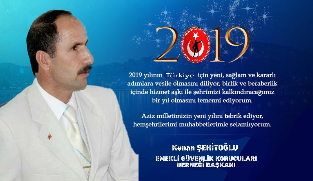 Yeni yılın ülkemiz, milletimiz ve tüm insanlık için hayırlara vesile olmasını Rabbimden niyaz ediyor, sağlığın, huzurun ve refahın hakim olacağı bir yıl diliyorum. Yeni yılınız kutlu olsun. 

#2019 #MutluYıllar 
<a href="/ZiyaSozen/">Ziya SÖZEN</a> @alifuatatik <a href="/ali_ilbas/">Ali İlbaş</a> <a href="/focalapkulu/">Fuat Özgür Çalapkulu</a>