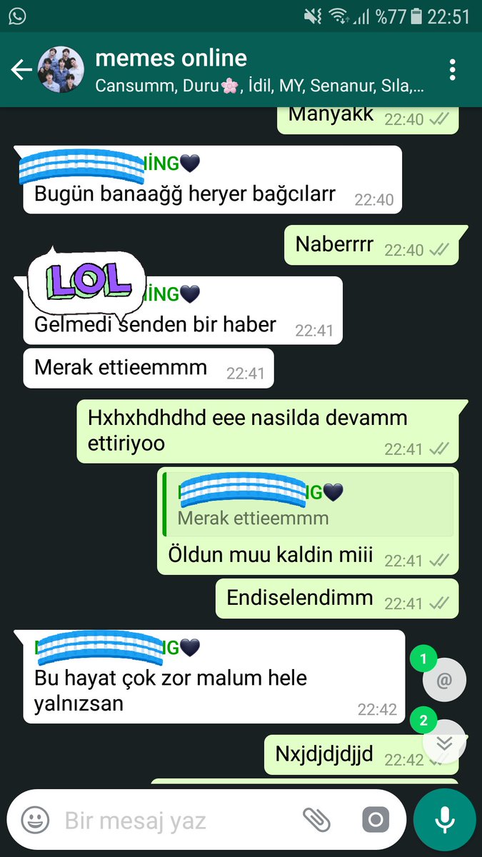 loveisgoogie's tweet photo. Eğleniyoruzzz nxjxjxjdhhdd
@PotterheadARMY7 
@95Park_JMN_ 
@Taeninbenleri 
@BTS_twt  yenı yilimiz boyle geciyo😂💜 cok seviyorum sizii https://t.co/LrzVK4vc0M