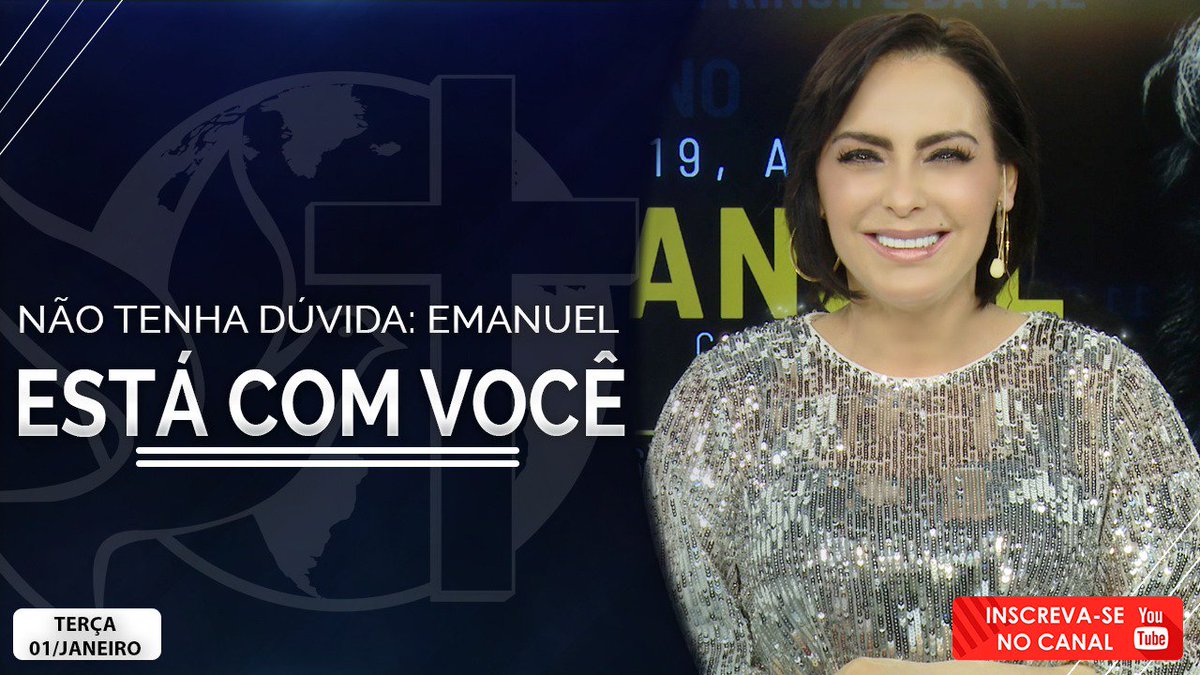 Não tenha dúvida, Emanuel está com você // Bispa Cléo
01/01, Terça
Ref.:Isaías 9.6-7, Isaías 11.1-3, Gênesis 39.3
youtu.be/zxWifDuPTrY

Inscreva-se no canal da Bispa Cléo e receba diariamente. youtube.com/c/cleoribeiror…