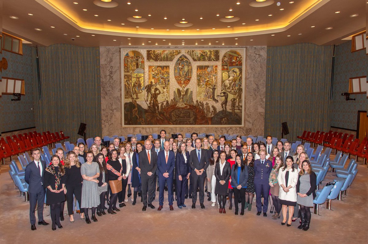 KingdomNL_UN's tweet photo. We wish to thank Bolivia, Côte d’Ivoire, China, Equatorial Guinea, Ethiopia, France, Kazakhstan, Kuwait, Peru, Poland, Russia, Sweden, UK &amp; US for the intense &amp; collegial cooperation in #UNSC. We are grateful for the results achieved together in 2018. https://t.co/JHbkzLqZxK