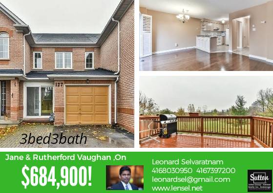 leonardsel's tweet photo. #maple #maplerealestate #vaughanhomesforsale #vaughan #toronto #torontobusiness #mls #leonardselvaratnam #torontorealestate #markham #woodbridge #yorkregion #torontorealtor #followback #onthemarket https://t.co/rplV4GW6Yi