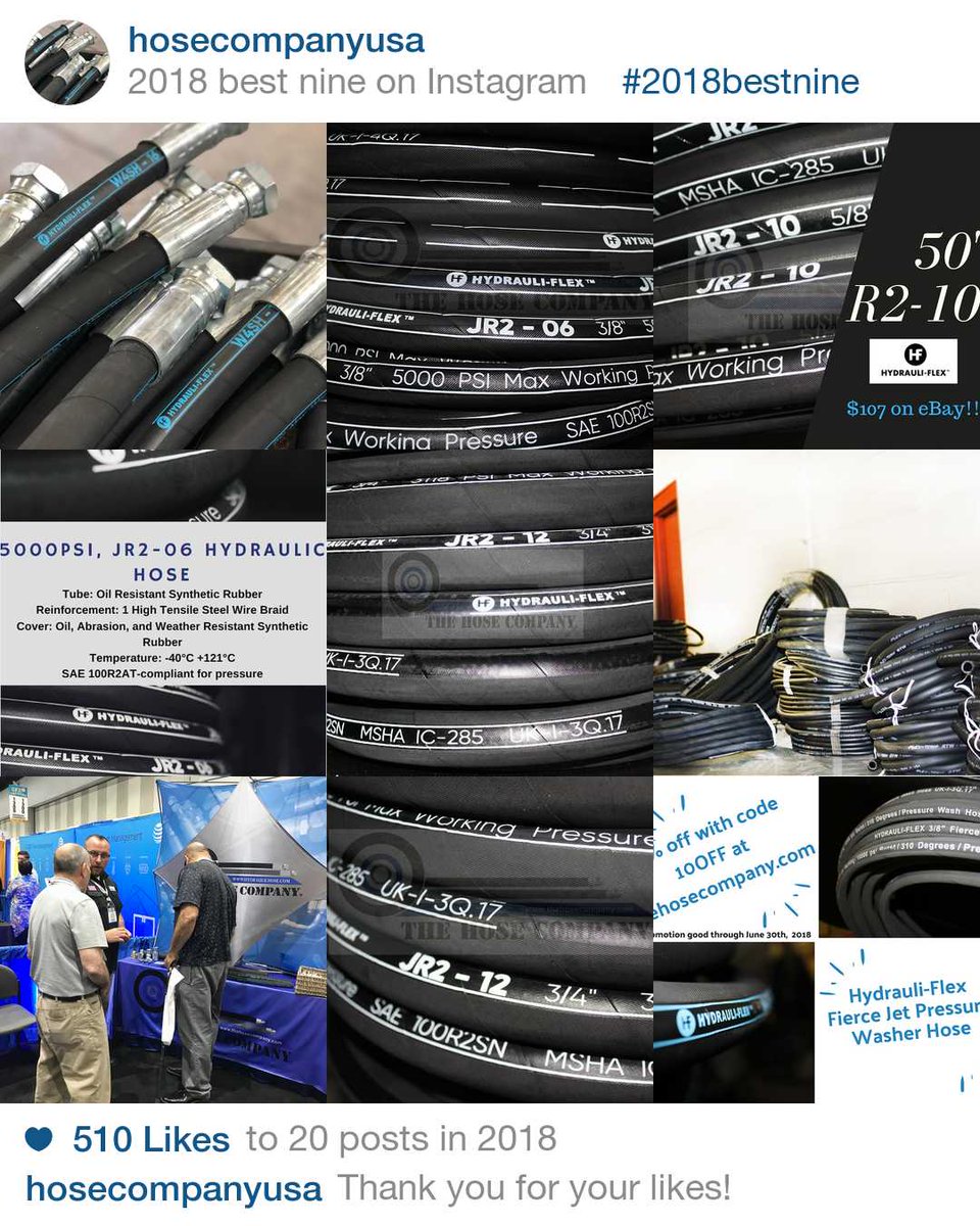 2018 was a great year for us! We couldn't have done it without all of your support! To show our gratitude, head to our ebay page for sales on all of our products! ebay.com/usr/thehosecom…