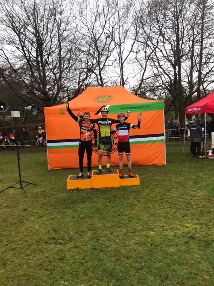 Great to see PSW Steve Henshall <a href="/Bullfire/">Steven Henshall</a> on the podium at yesterday’s V40 race <a href="/Maccsupacross/">Macc Supacross</a> finishing behind two legends of Cyclo Cross, 2nd placed Ian Taylor &amp; winner, Nick Craig. A great race at a great venue over a great course #wesaluteyoumaccwheelers <a href="/PSWheelers/">PortSunlightWheelers</a>