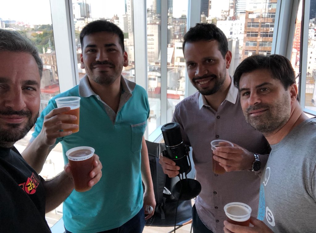 SecurePodcast's tweet photo. Hace unos 10 meses comenzábamos muy tímidamente con este proyecto, poco a poco fue creciendo y hoy ya llevamos 18 Episodios!. Desde #SecurePodcast queremos agradecer a l@s radioescuchas e invitad@s y desearles a tod@s un muy feliz 2019!!!. Stay Tuned Feb 2019 🙌🏻 https://t.co/HVq06PNCaO