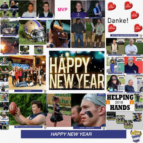 ErdingbullsU's tweet photo. #HAPPY #NEW #YEAR 2019

#silvester #hapyynewyear #newyear #neuesjahr #gutenrutsch #2019  #feiern #party #U19 #MVP 

#erdingbuls #americanfottball #erding #gobulls #bayern #playfootball #oneteam #familiy 
#follow #footballgermany #ranNFL #TD #offense #defense https://t.co/04SPJeUSuC