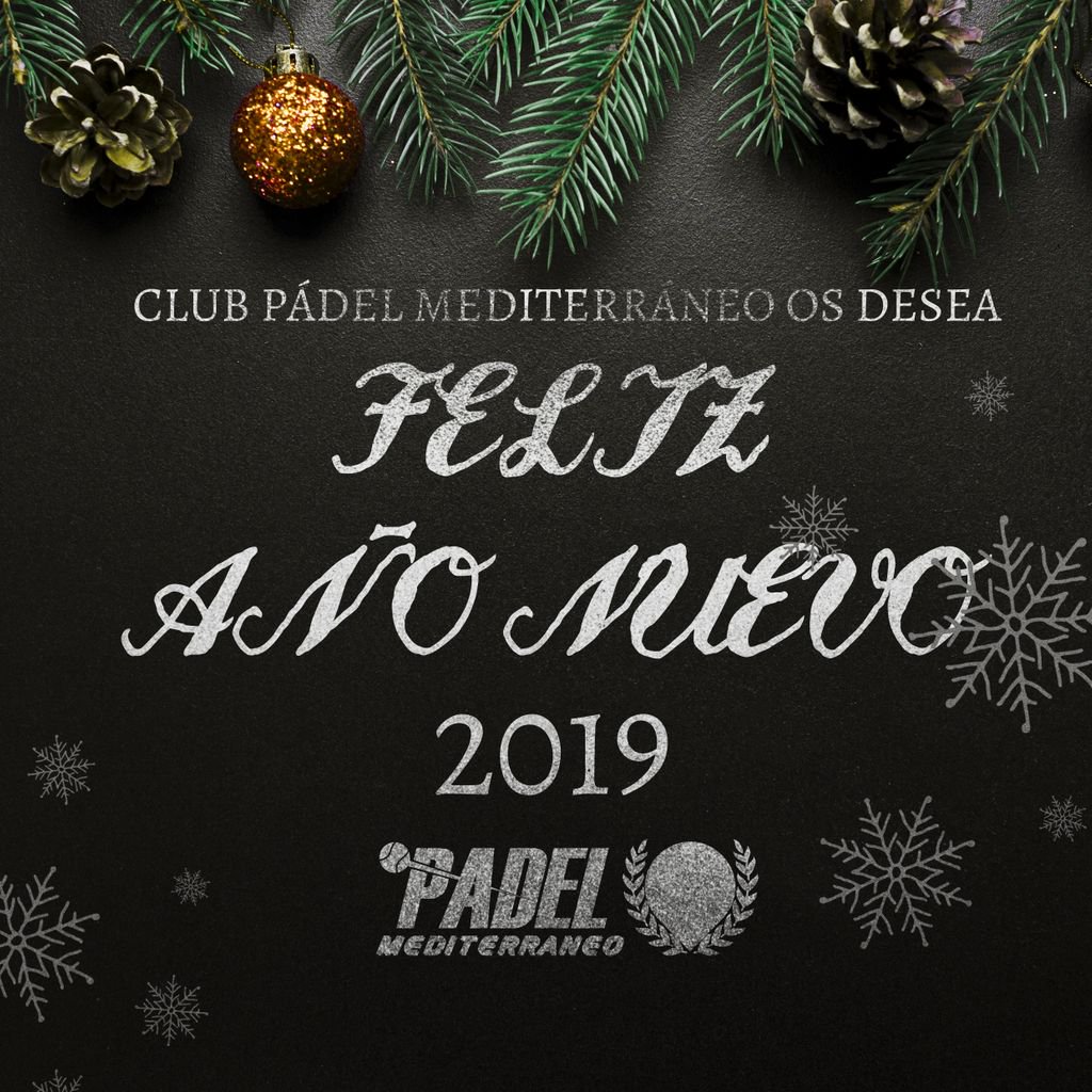 Desde Club Pádel Mediterráneo os queremos desear el más feliz de los años, ¡que este año sigamos pasando esos ratos inolvidables de pádel juntos! ¡que tengáis una muy buena entrada de año! ¡Nos vemos el año que viene!
#2019 #newyear #clubpadelmediterraneo #padel #almeria