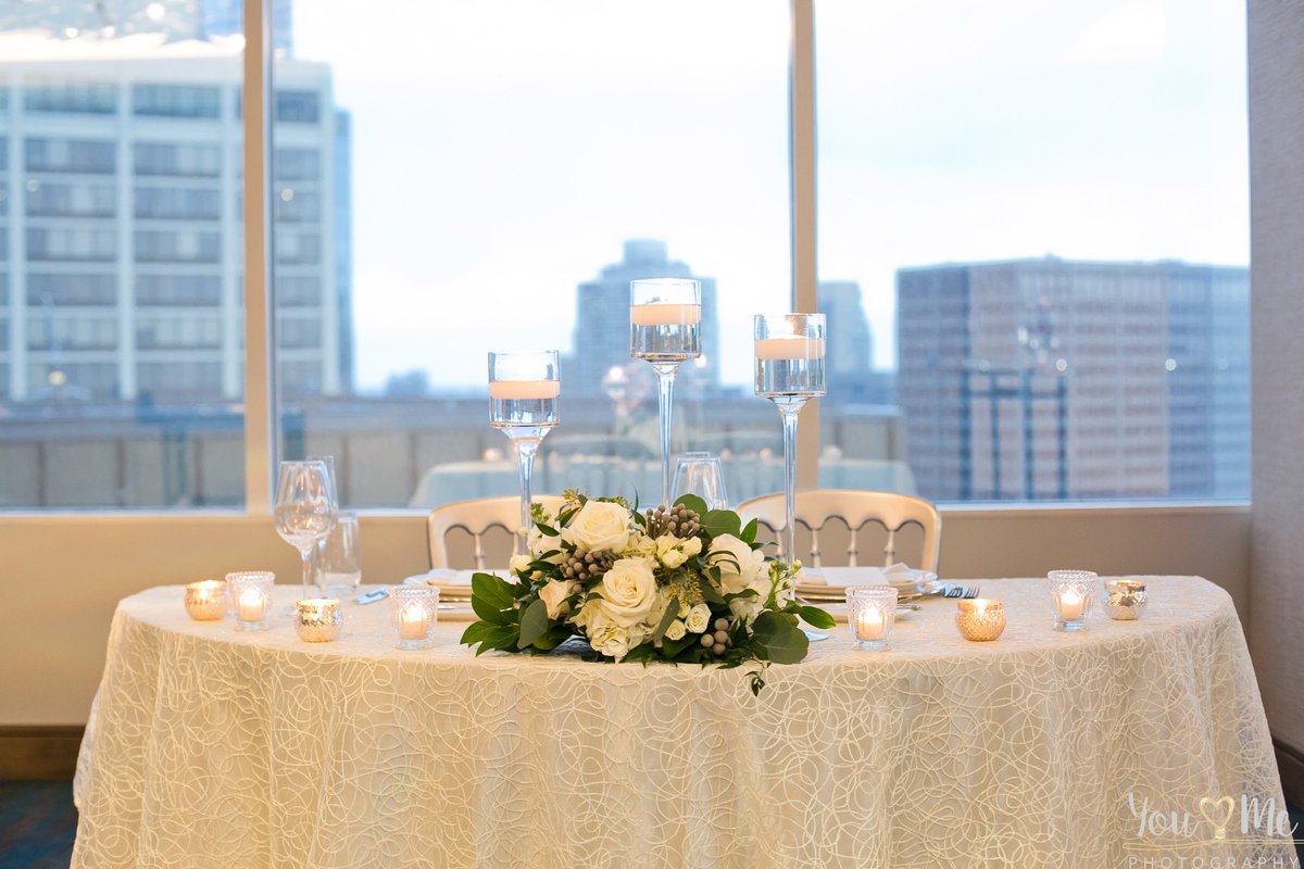 We love this shoot! Our Ivory Shantung and Middleton linens paired with crisp white florals and greens made for a chic look. Thank you to our vendor partners <a href="/UrbanAllureChi/">Urban Allure Events</a> , <a href="/swissotel/">swissotel</a>, <a href="/YouMePhoto/">You MePhotography</a>, <a href="/TablescapesChgo/">Tablescapes Event Rentals Chicago</a>, <a href="/SmittenB/">Smitten_Bayou</a>, Meghana Rose Makeup, and The Perfect Ribbon.