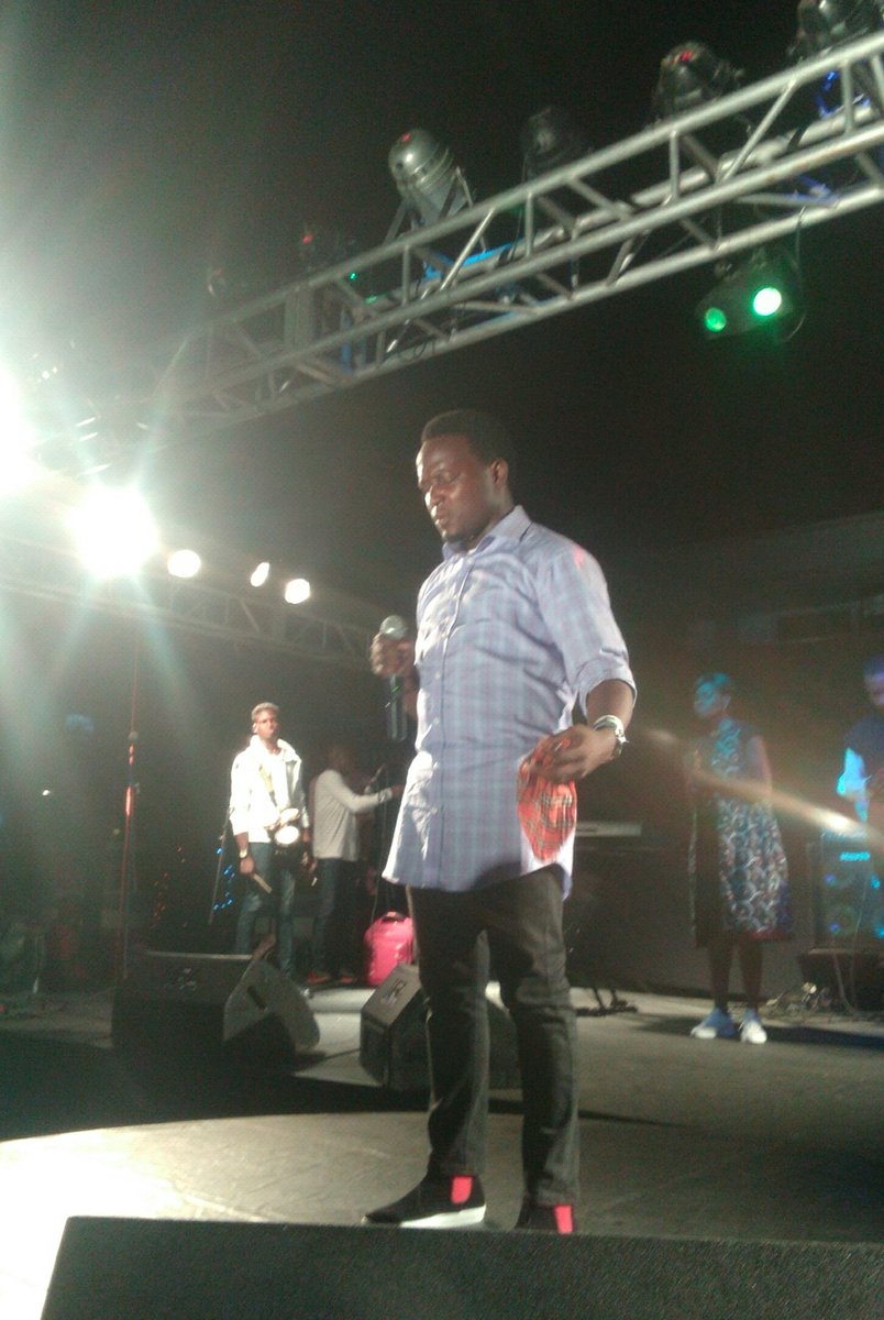 rccgregion11's tweet image. #PraiseInThePark on stage now Biodun Arogunmaya @habeeohdunsings